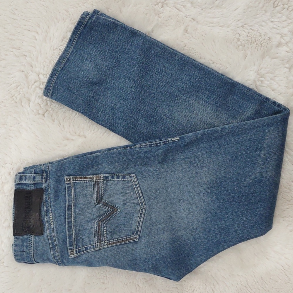 ROCK& ROLL SLIM STRAIGHT LEG JEANS.
